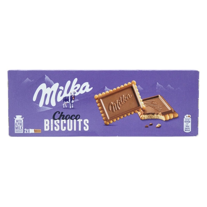 Печенье Milka Choco Biscuits с шоколадом 150 г.